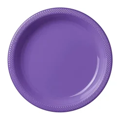Plastic Plates - Purple 9" (20 PACK)
