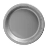 Plastic Plates - Silver 9" (20 PACK)