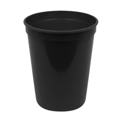 Plastic Stadium Cups - Black 16 oz (500 PACK)