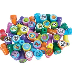 Plastic Stamper Assortment (50 PACK)