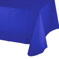 Plastic Table Cover - Bright Blue 54" x 108" (EACH)