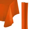 Plastic Table Cover Roll - Orange 40" x 100' (EACH)