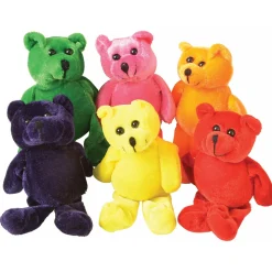 Plush Bean Bag Teddy Bear Assortment 5" (DZ)