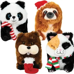 Plush Belly Buddies Christmas Assorted 7" (EACH)