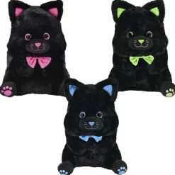 Plush Belly Buddy Black Cat Assorted 20
