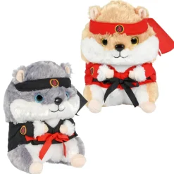 Plush Belly Buddy Ninja Hamster Assorted 10" (EACH)