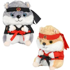 Plush Belly Buddy Ninja Hamster Assorted 10" (EACH)