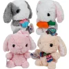Plush Bunny Assorted 10" (EACH)