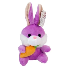 Plush Bunny With Carrot Assortment 6" (DZ)
