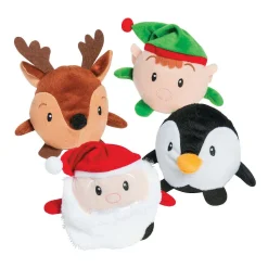 Plush Christmas Roly Poly Assortment 5" (DZ)