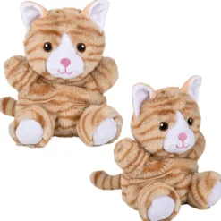 Plush Clutch Crew Tabby Cat 7" (EACH)