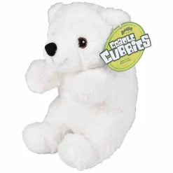 Plush Cradle Cubbies Polar Bear 8" (EACH)