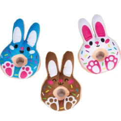 Plush Easter Bunny Stuffed Donut Assortment 6" (DZ)