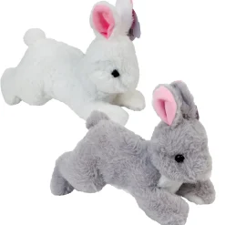 Plush Laying Bunny Assorted 12" (EACH)