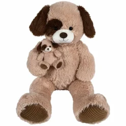 Plush Mamma Dog With 6.5" Baby 36" (EACH)