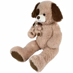 Plush Mamma Dog With 6.5" Baby 36" (EACH)