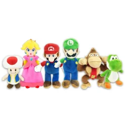 Plush Mario Character Assorted 8.5