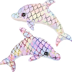 Plush Pastel Dolphin 14" (EACH)