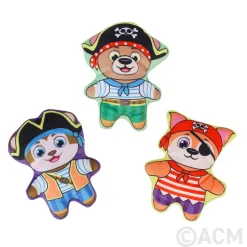 Plush Pirate Animal Assortment 5" (DZ)