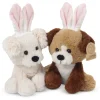Plush Puppy Dog With Bunny Ears Assorted 8" (EACH)