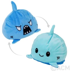 Plush Reversibles Shark 6" (EACH)