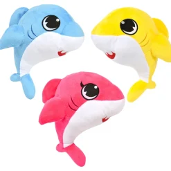 Plush Shark Pup Standing Assorted 9" (EACH)