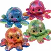 Plush Shiny Octopus Assorted 5.5" (EACH)