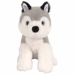 Plush Sitting Dog Assorted 9" (EACH)