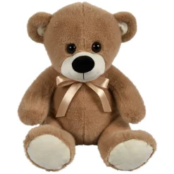 Plush Sitting Mink Bear Assorted 12
