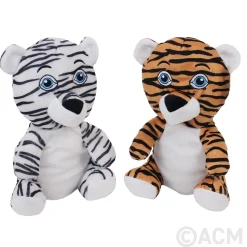 Plush Sitting Tigers 7" (DZ)