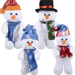 Plush Snowman Assorted 10" (EACH)