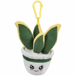 Plush Succulent Backpack Clip Assortment 5