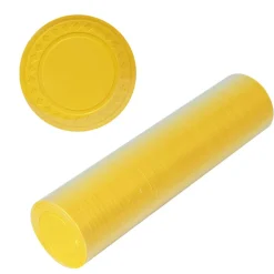 Poker Chips 8 Gram Yellow (50 PACK)