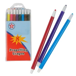 Propelling Crayons 6" 8 Count (EACH)