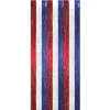 Red White and Blue Mylar Curtain 8' x 3' (EACH)