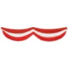 Red & White Fabric Bunting 5'10" (EACH)