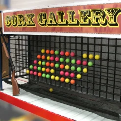 Rental Cork Gun Gallery Game