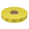 Roll Tickets - Admit One - Yellow 2000 Roll (EACH)
