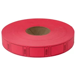 Roll Tickets - Blank - Red 2000 Roll (EACH)