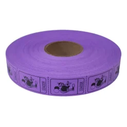 Roll Tickets - Clown - Purple 2000 Roll (EACH)