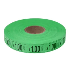 Roll Tickets - Dollar - Green 2000 Roll (EACH)