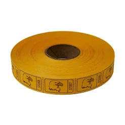 Roll Tickets - Eagle - Orange 2000 Roll (EACH)