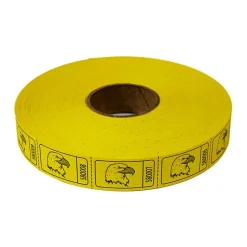 Roll Tickets - Eagle - Yellow 2000 Roll (EACH)