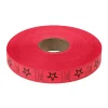 Roll Tickets - Star - Red 2000 Roll (EACH)