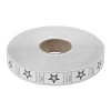 Roll Tickets - Star - White 2000 Roll (EACH)