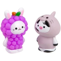 Rubber Kawaii Dressed Animal Assortment 2" (50 PACK)