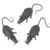 Rubber Mice Assorted 3" (DZ)