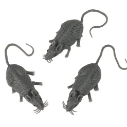Rubber Mice Assorted 3" (DZ)