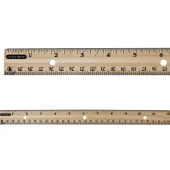 Ruler With Metal Edge 12" (EACH)