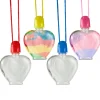 Sand Art Bottle Necklace - Heart 3" (DZ)